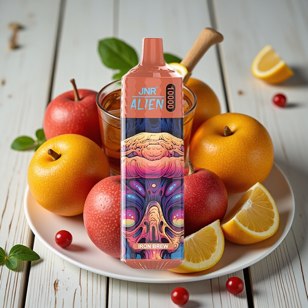 JNR Alien 10000 Puffs Demir Şurubu Aromalı - 850mAh, 20ml, Type-C, RGB