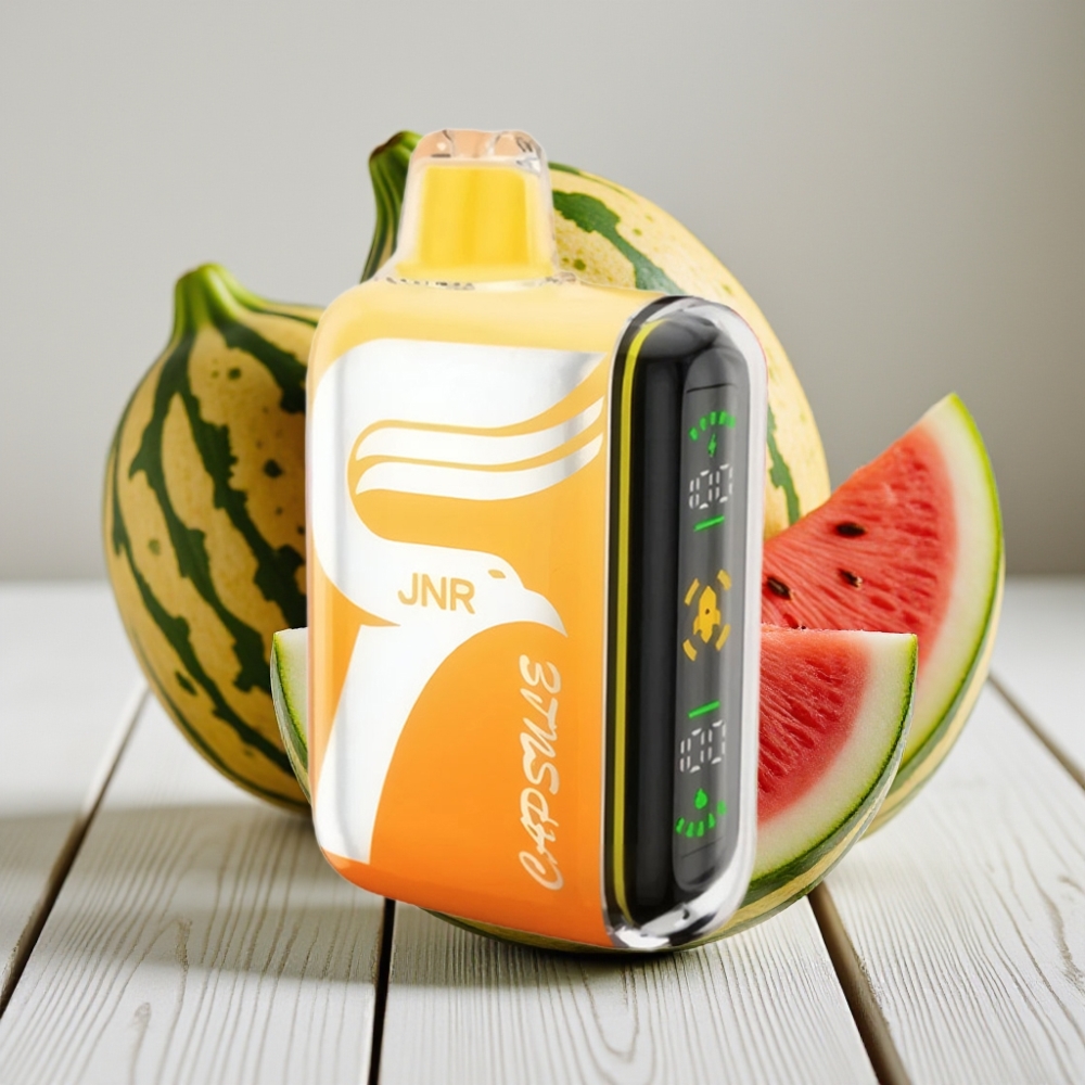JNR Capsule 15000 Puffs Karpuz Liçi, 850mAh, 20ml, Dual Mesh Coil, Type-C Şarj