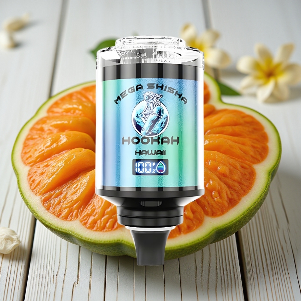 JNR Mega Shisha Hookah Masaüstü Uyumlu Hawaii Aromalı 100K Puff, 60ml, 2200mAh
