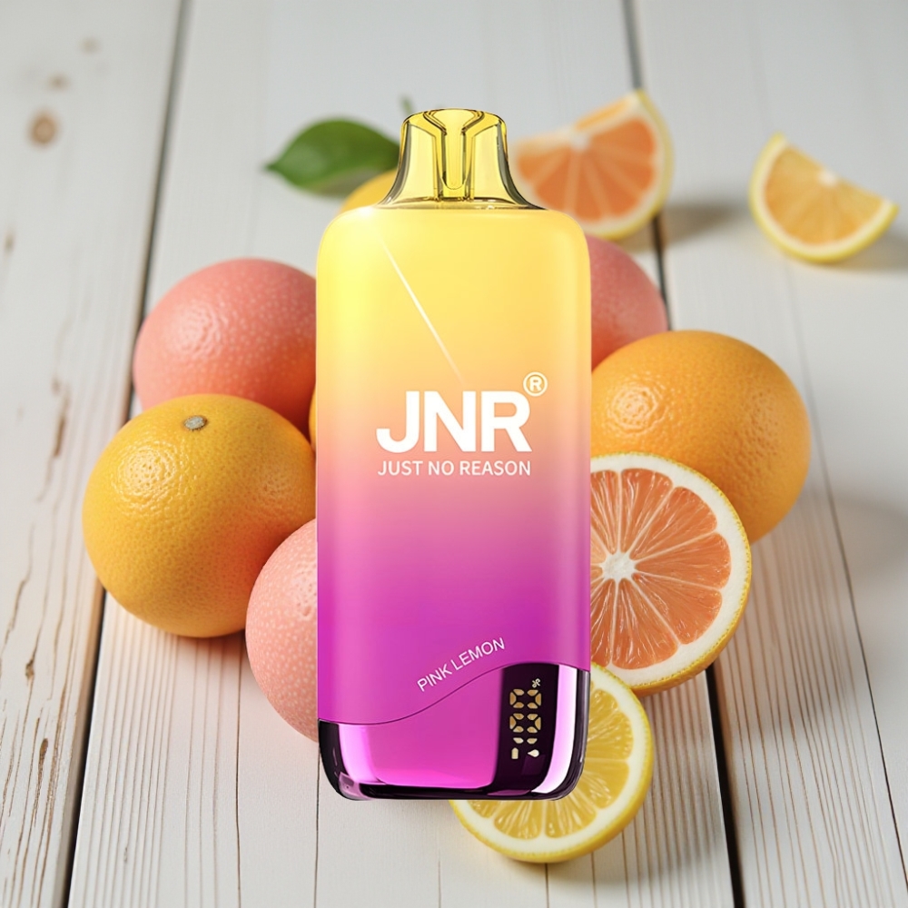 JNR Rainbow 10500 Puffs Tek Kullanımlık Vape Pembe Limon 600mAh 18ml 0.8ohm