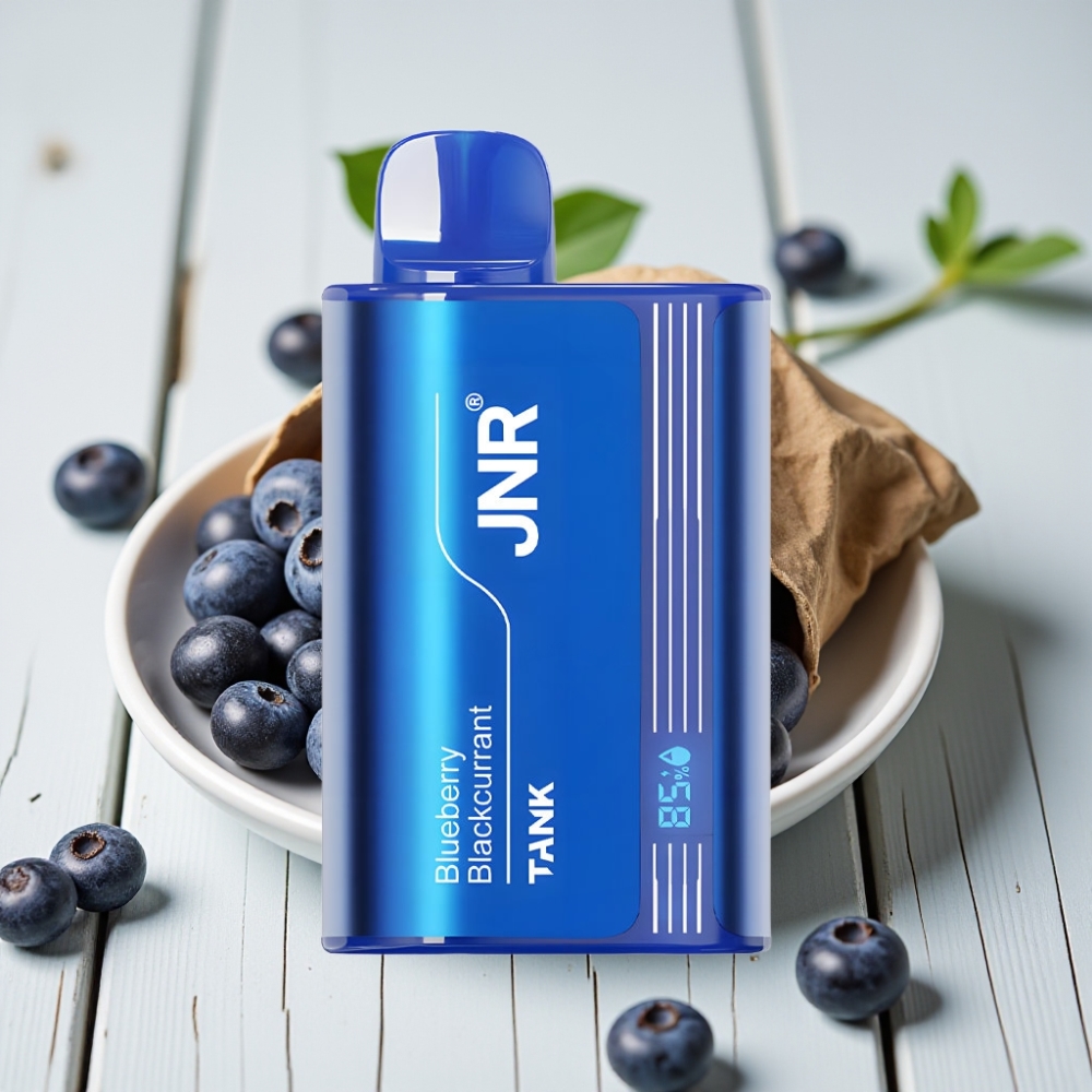 JNR Tank 10000 Puffs Tek Kullanımlık Vape Yaban Mersini Kuşüzümü, 20ml, 650mAh, Tip-C